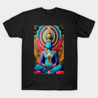 Very Cool Image of a Colorful and Dreamy Buddha T-Shirt